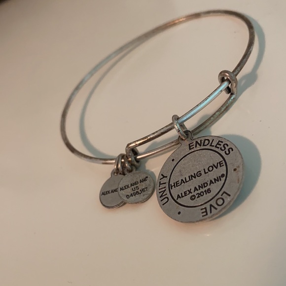 Alex and Ani Healing Love Expandable Bracelet - Picture 3 of 3